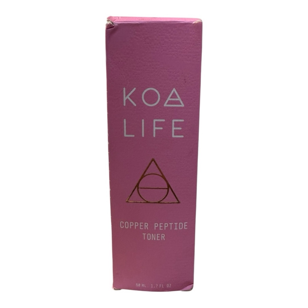 KOA LIFE Copper Peptide Toner – 50 ml / 1.7 fl oz – New in Box